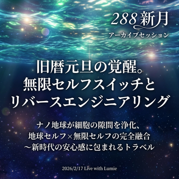 【288】新月Live with Lumie 20260217