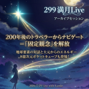 【299】満月Live with Lumie 20260729